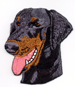 Dobermann, h�ng�ron