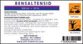 Bensaltensid 500 ml