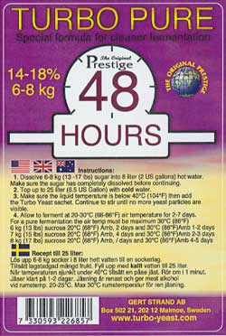 Turbo Pure 48 timmar/18%