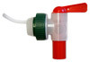 Plastkran 18 mm snabb med avluftning, 40 mm lock