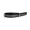 Fodrat l�derhalsband, 40cm x 25mm