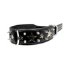Fodrat l�derhalsband, 65cm x 50mm