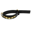 Fodrat l�derhalsband, 45cm x 25mm