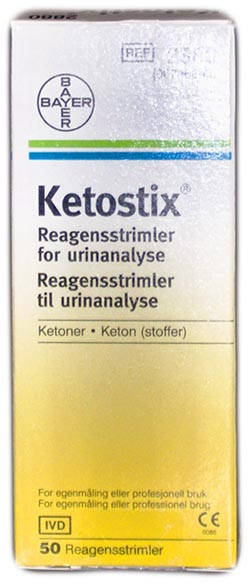 Ketostix 50 st Reagensstickor