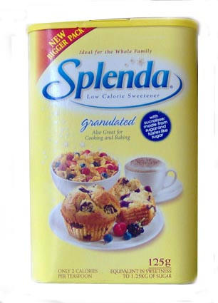 Sucralose pulver 125 gram burk