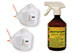 Filtrerande halvmask 3M 9332F FFP3 - 10-Pack + Gratis Smittstopp