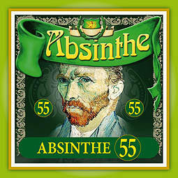 Extra etikett till Absinthe 55 Strong