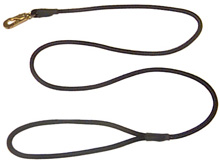 Runt koppel, 6 mm, svart, 1,2 m