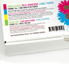 Sj�lvh�ftande Etikettpapper 200 st A4 ark