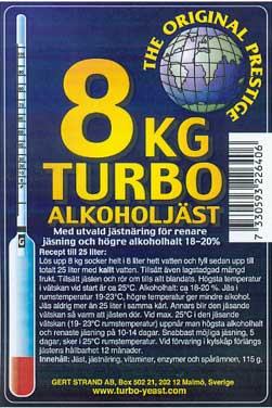 Prestige Turbo 18-20%, 8 kg